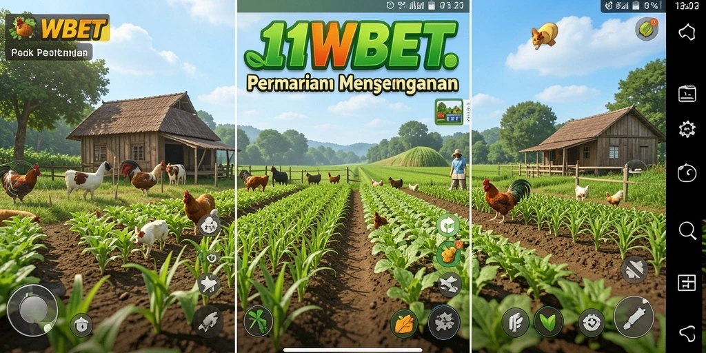 Tampilan gameplay 11WBET yang penuh warna dan menarik.