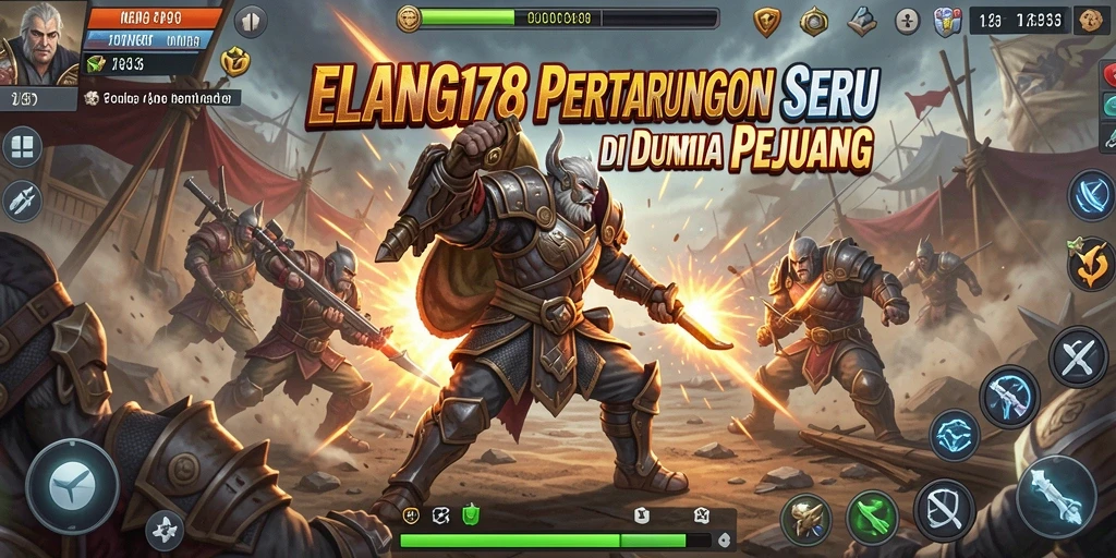 Tampilan gameplay ELANG178 yang epik dan seru.