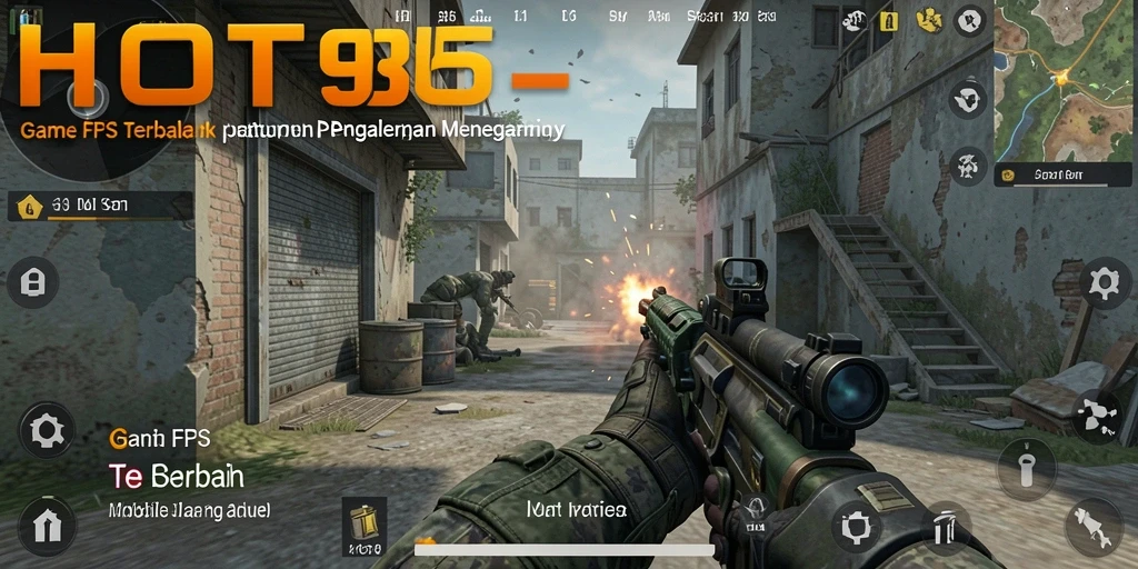 Tampilan menarik dari gameplay aksion HOT985 yang mendebarkan.