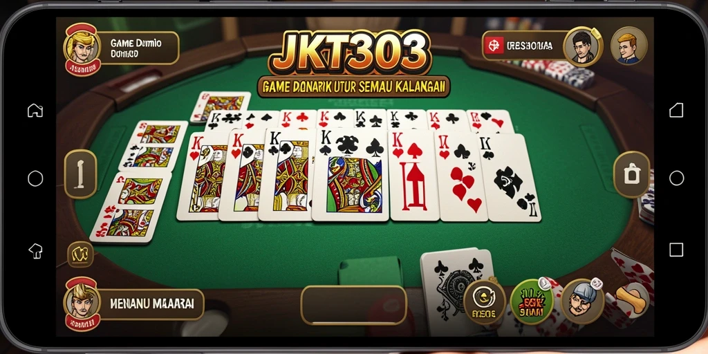 Tampilan gameplay menarik dari JKT303 dengan desain yang memukau.