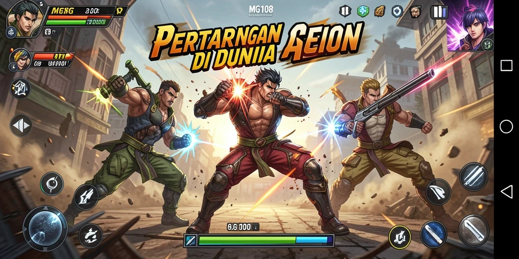 Screenshot menampilkan aksi bermain MG108 yang mendebarkan.