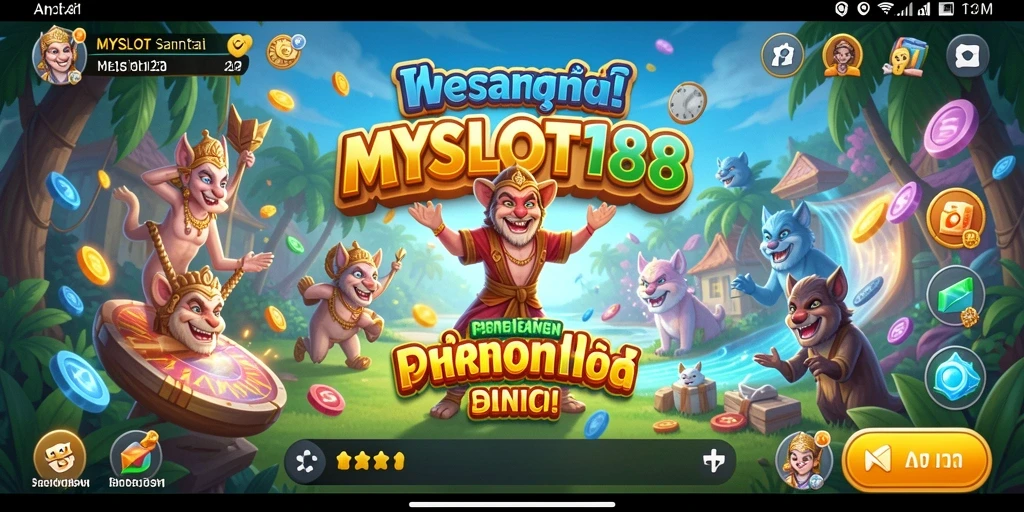 Screenshot gameplay MYSLOT188 yang seru dan mengasah keterampilan.