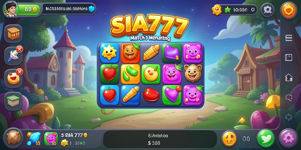 Tangkapan layar gameplay SIA777 yang seru dan penuh warna.
