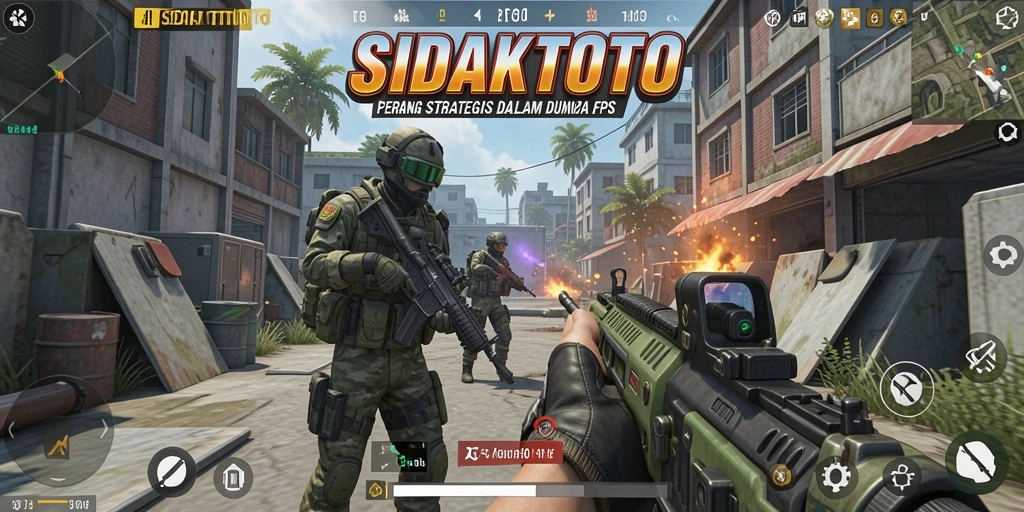 Tampilan aksi intens dalam gameplay SIDAKTOTO yang seru.