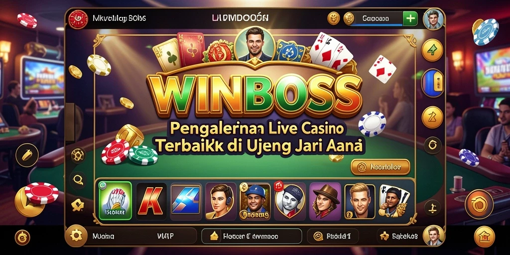 Tampilan gameplay mendebarkan di WINBOSS yang menawarkan pengalaman Live Casino nyata.
